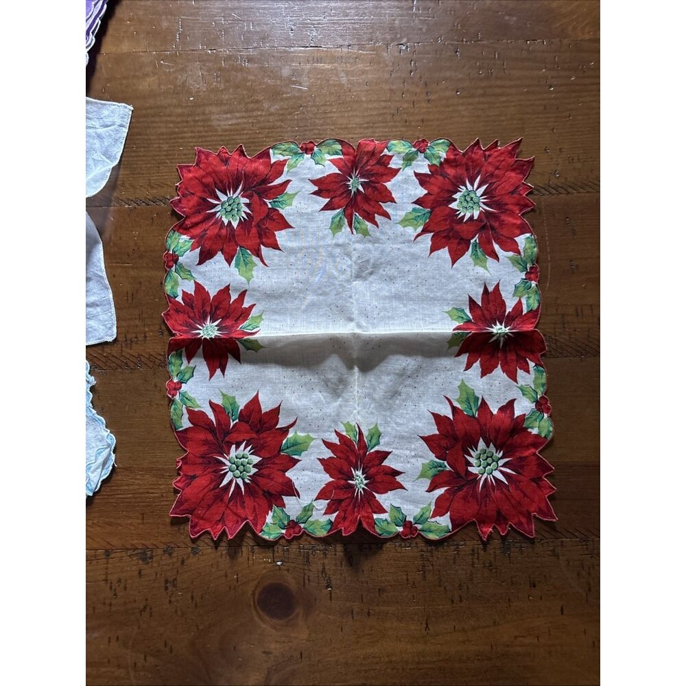 Collection Of Handkerchiefs Nine Total V-day Spring - Picture 14 of 14